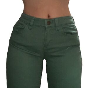 vineyard vines women’s size 0 green skinny jeans